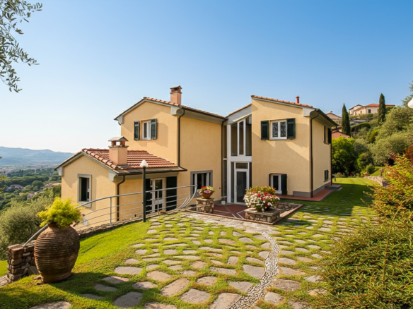 IB 246 Villa med pool og grund i Sarzana