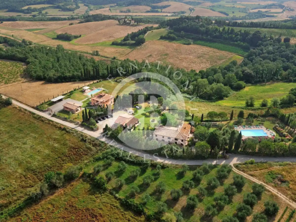 Villa Con Dependance E Piscina Nella Campagna Pisana - Peccioli