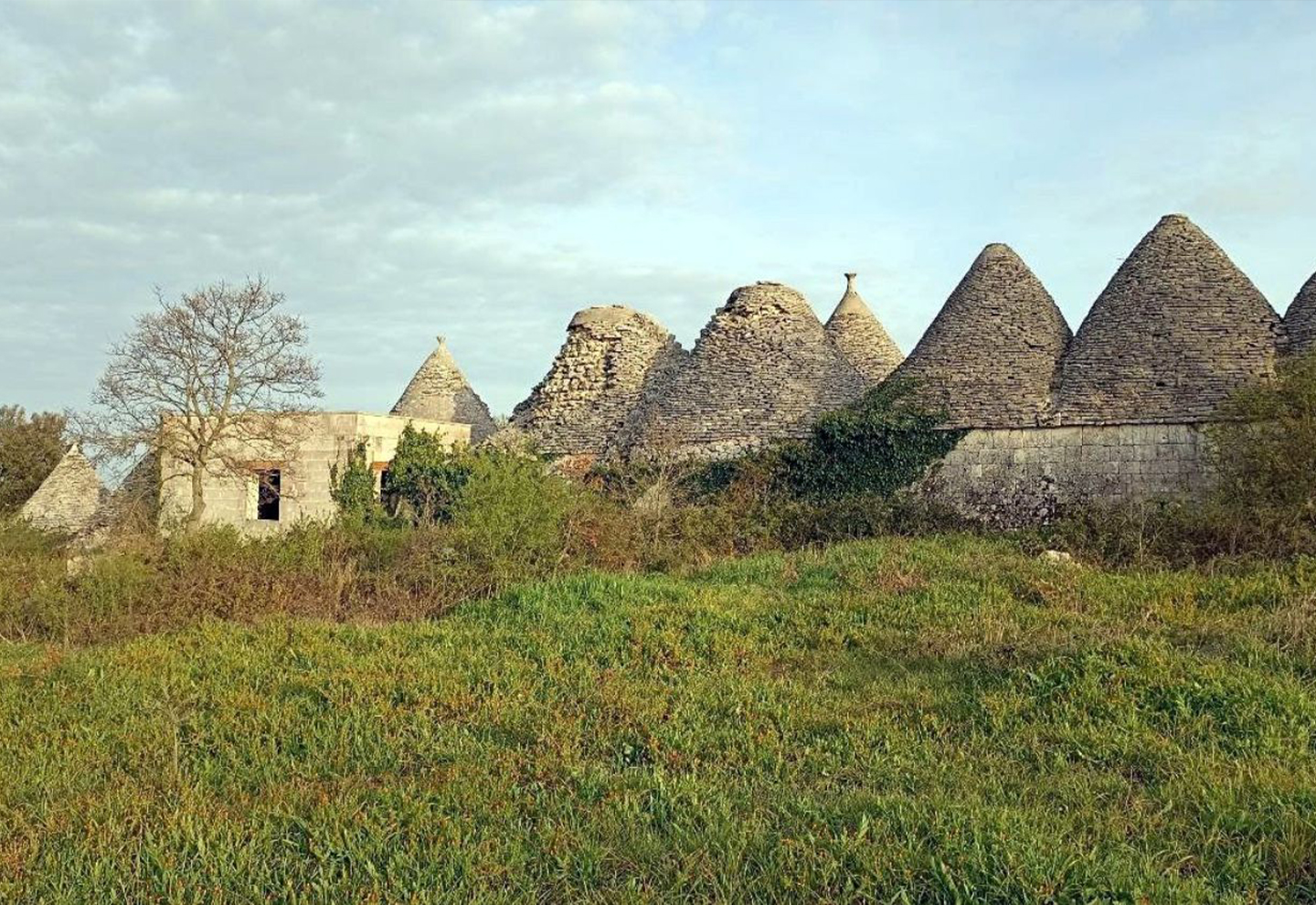 Charmanter Trulli-Komplex zur Renovierung in der apulischen Landschaft, Martina Franca