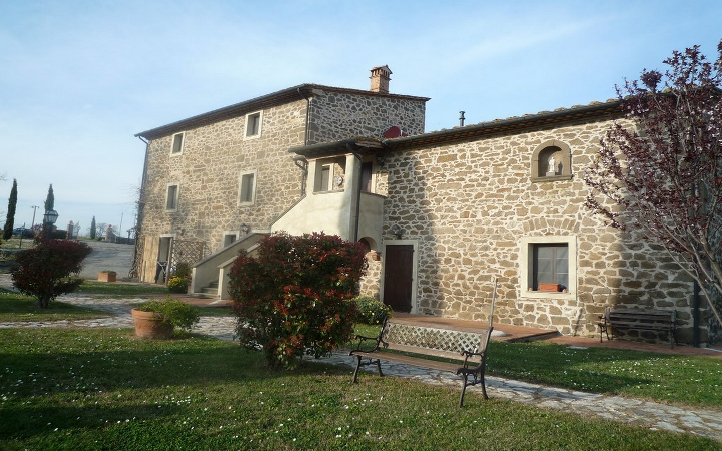 Antica Fattoria Ristrutturata Con Suggestiva Vista Sulle Colline Volterrane