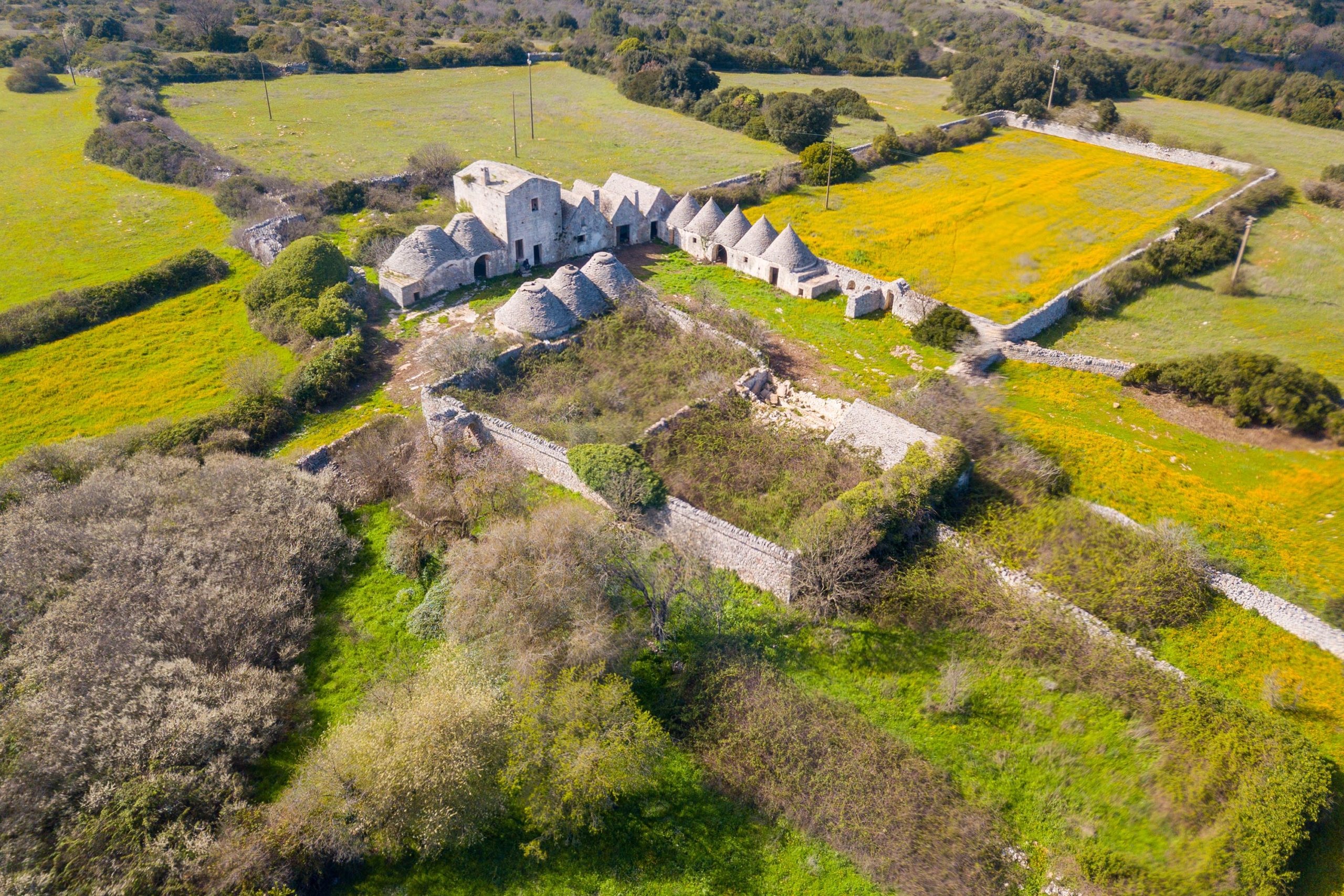 Ancient Masseria With Trulli Complex In Martina Franca - Apulia