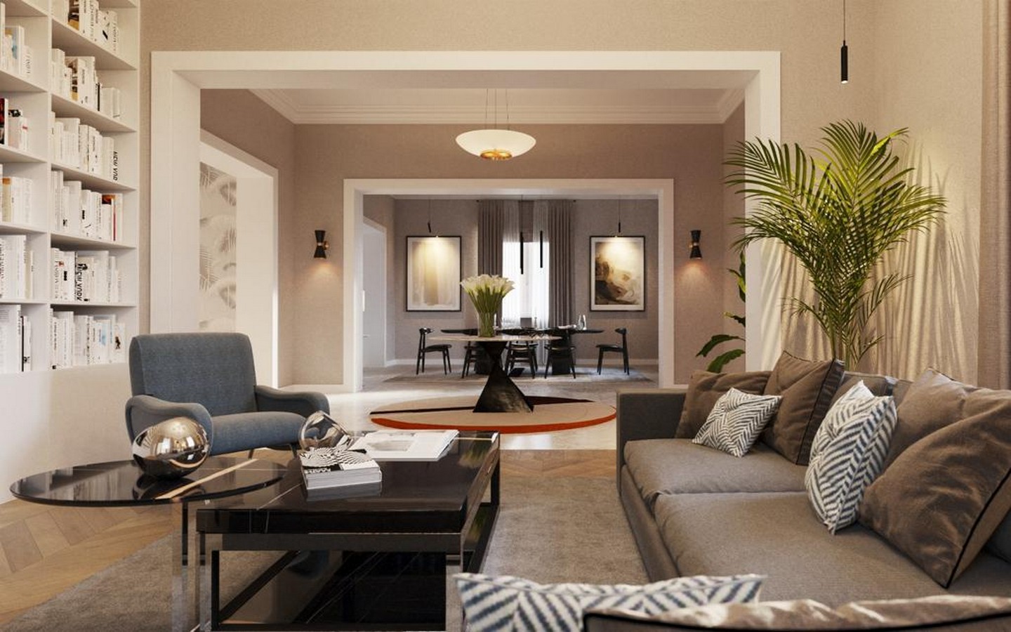 Exclusive Penthouse on the Livorno Promenade