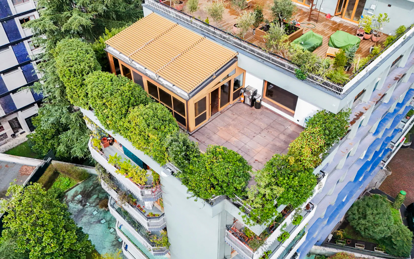 Attico Panoramico Con Terrazza Esclusiva a Milano – De Angeli