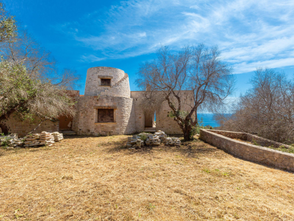 Caratteristica Villa A Rustico Con Splendida Vista Mare