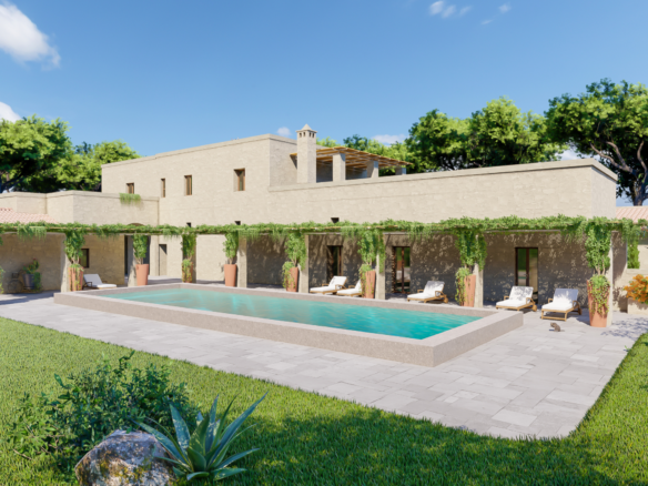 Masseria Con Frantoio E Complesso Rurale