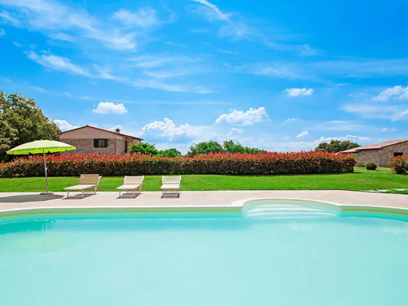 Podere Panoramico Con Piscina E Vista Mare A Monteverdi Marino
