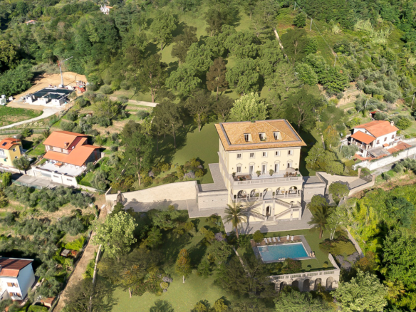 Prestigiosa Villa Nobiliare In Fase Di Ristrutturazione Con Piscina Panoramica