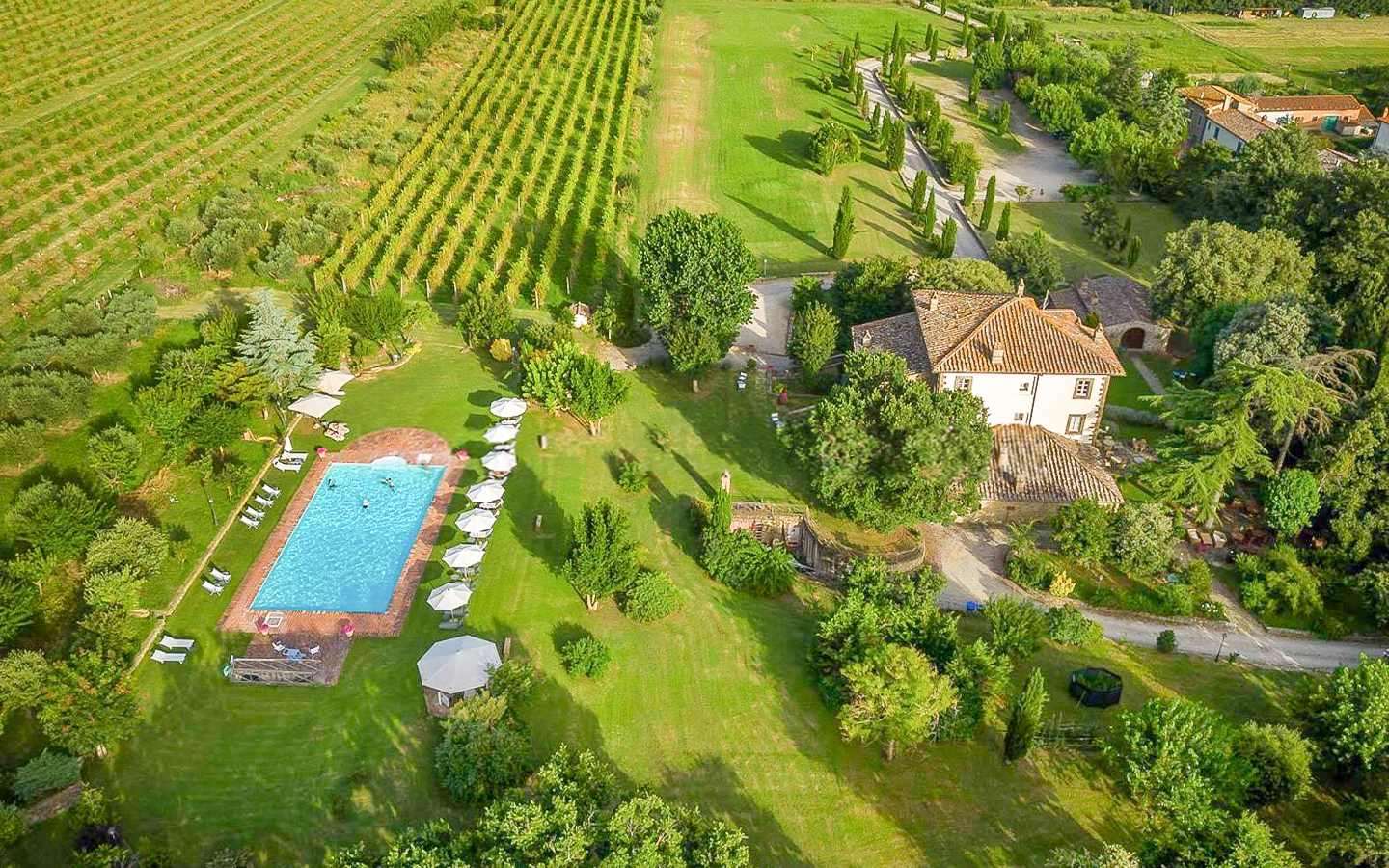 Relais Storico Ristrutturato Con Piscina Nella Campagna Di Cortona