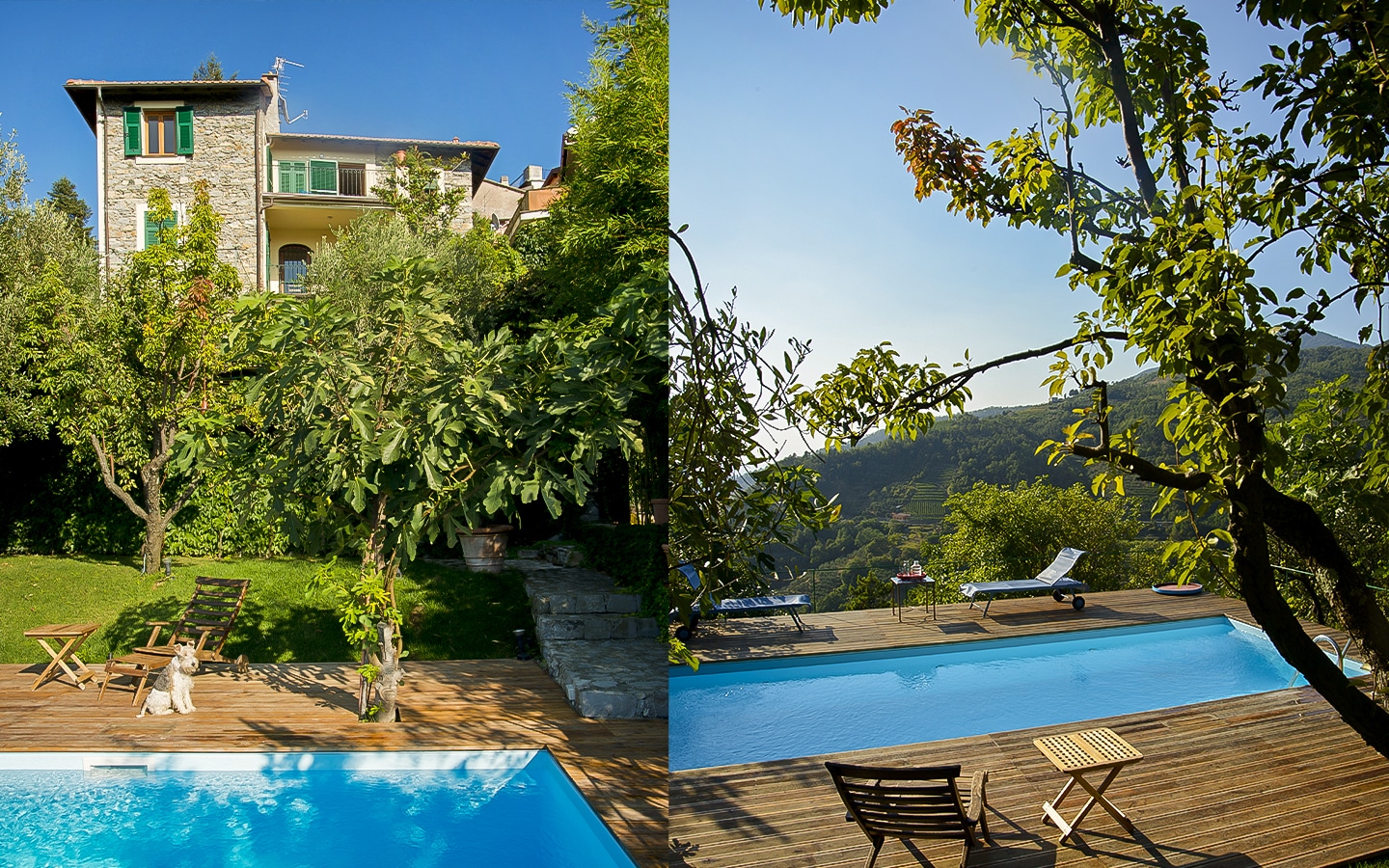 Terratetto Con Piscina E Vista Panoramica A Velva, Castiglione Chiavarese