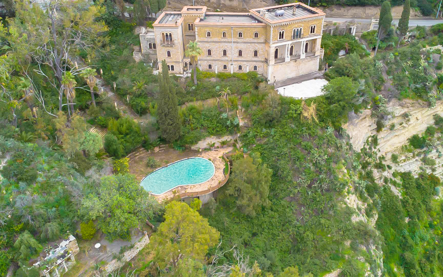 Villa Con Piscina Affacciata Sul Golfo Di Taormina, Sicilia