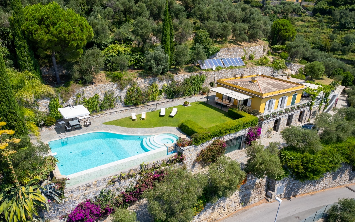 Villa Con Piscina E Splendida Vista Sul Promontorio Di Portofino