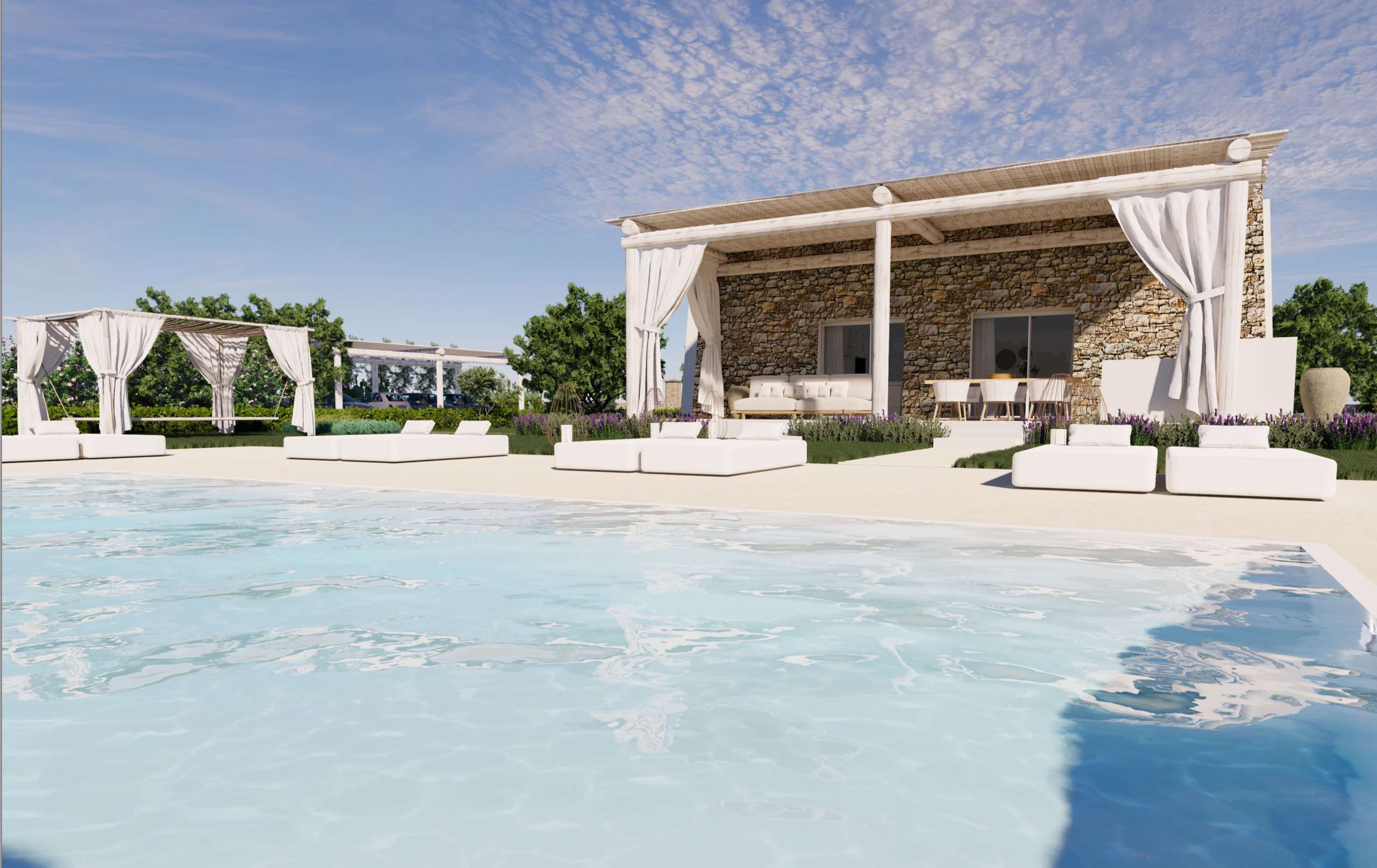 Villa Di Nuova Costruzione Con Piscina A Salve, Puglia