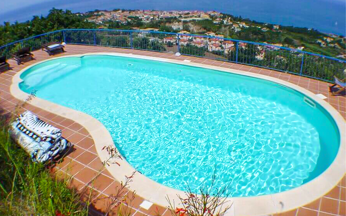 Villa Panoramica Con Vista Spettacolare A Tropea, Calabria