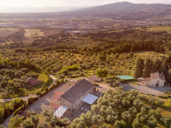 Villa Sulle Colline Fiorentine Con Dépendance E Piscine