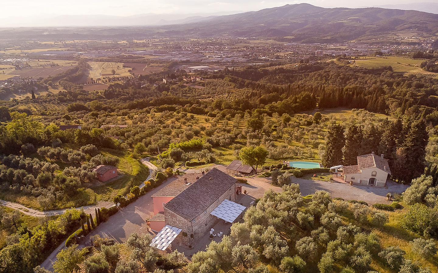 Villa Sulle Colline Fiorentine Con Dépendance E Piscine