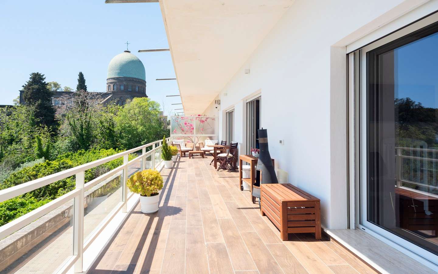 Leilighet med panoramaterrasse med utsikt i Posillipo, Napoli (Campania)