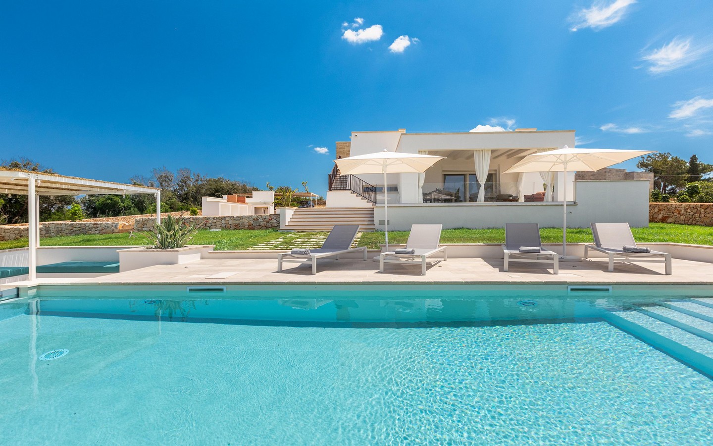 Villa Vista Mare Con Piscina – Località Li Fani, Salve, Salento, Puglia