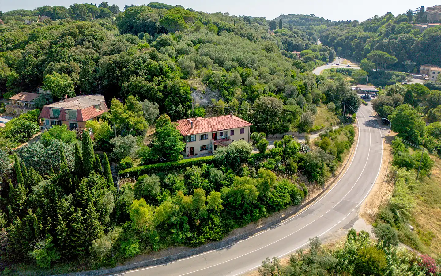 Panoramic Farmhouse With Sea And Countryside View, In Casale Marittimo