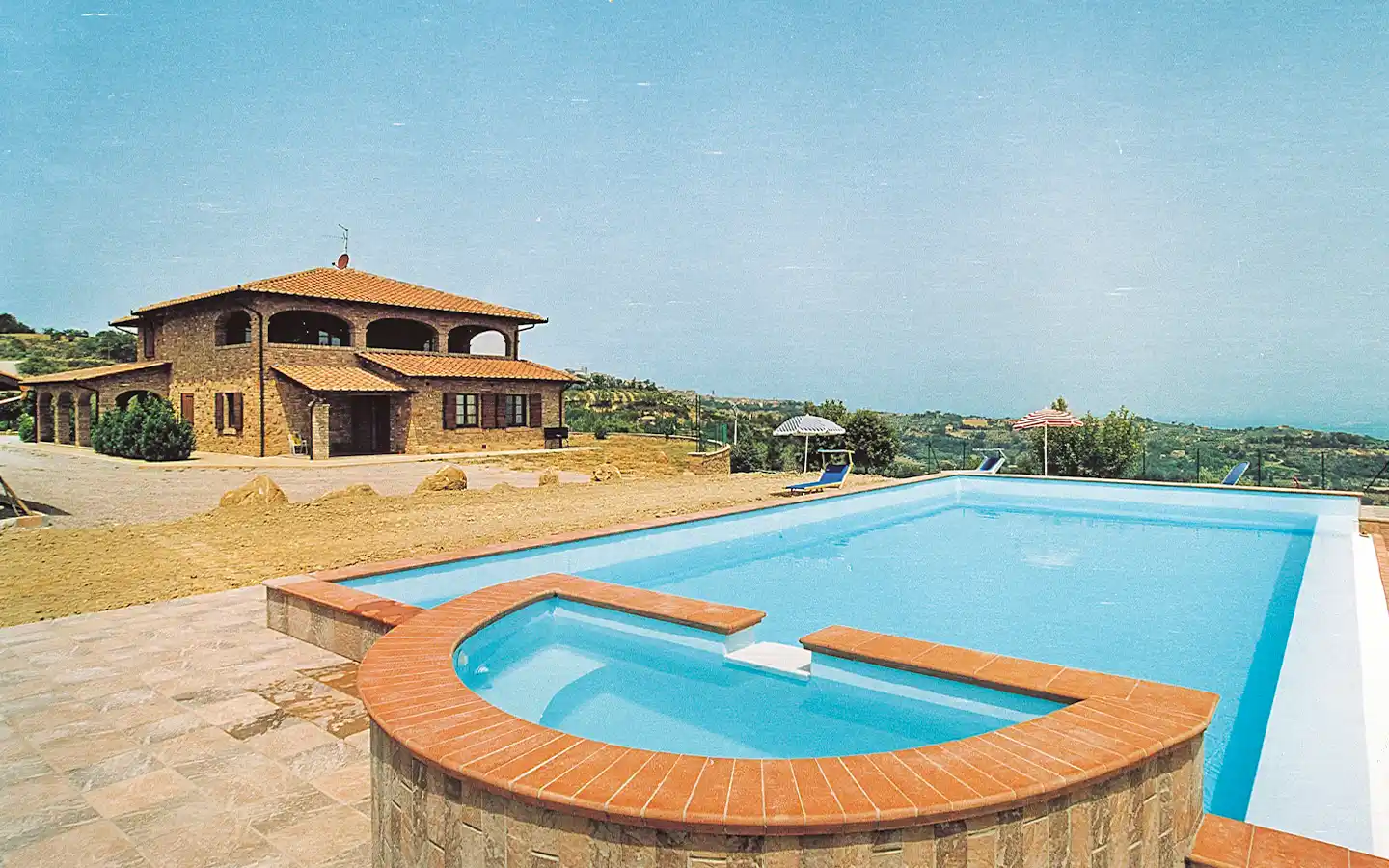 Luksusvilla med panoramaudsigt over Val d'Orcia i Montepulciano