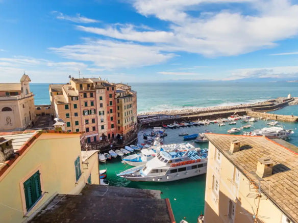 IB 784 Appartement avec vue sur le port à Camogli