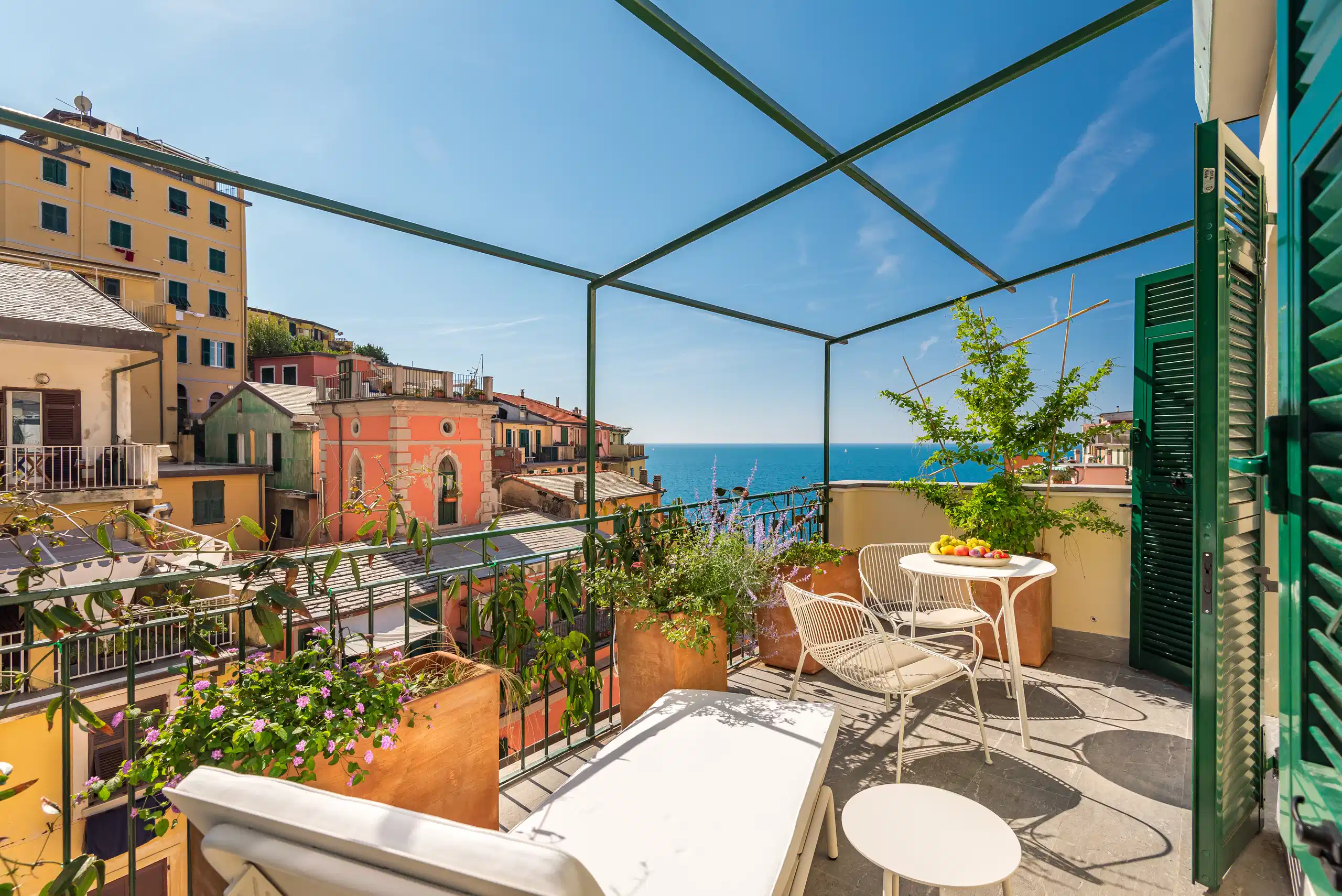 Merveilleux appartement avec terrasse vue mer au coeur du village de Riomaggiore, Cinque Terre
