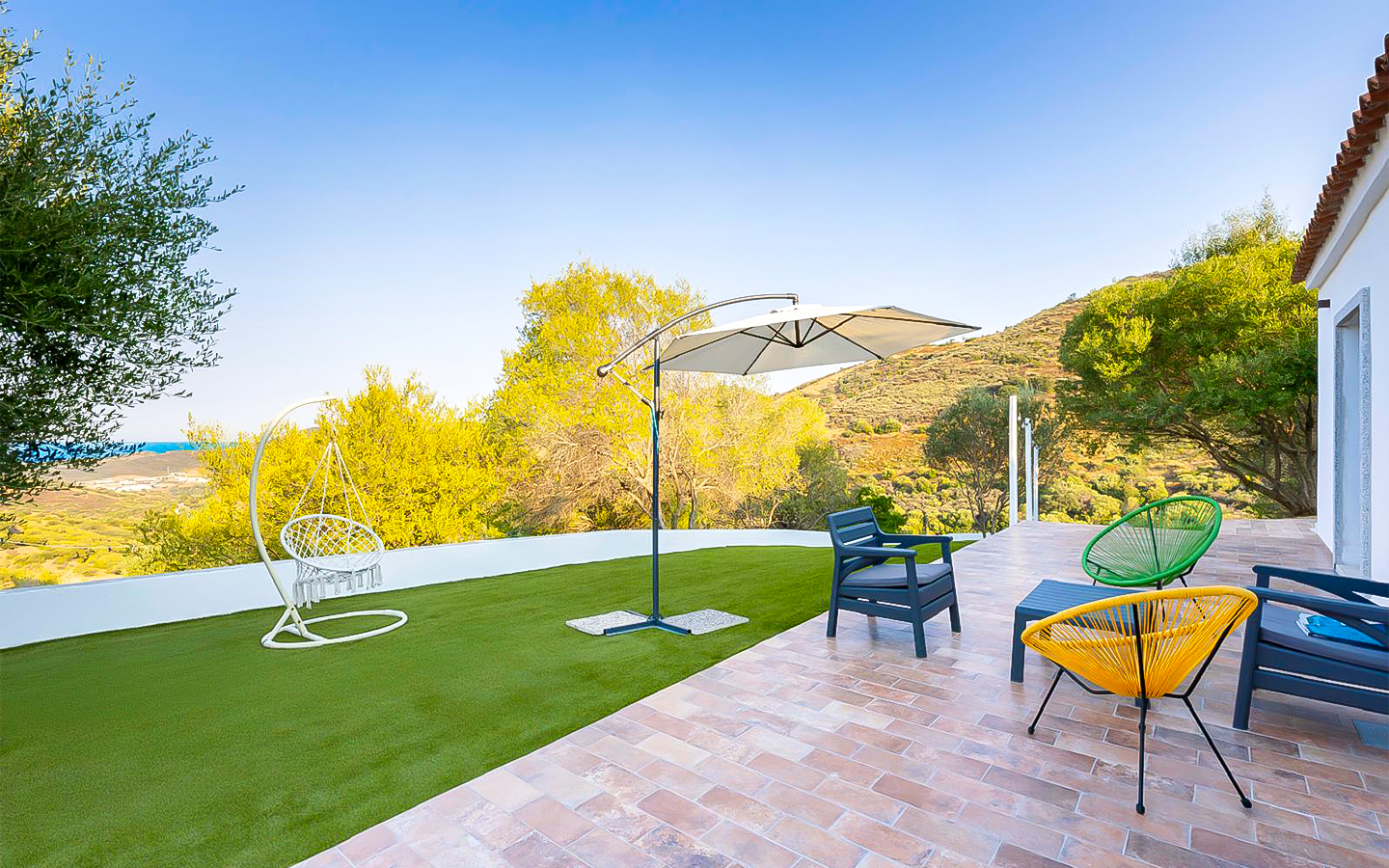 Selvstændig villa med havudsigt i Budoni, Sardinien